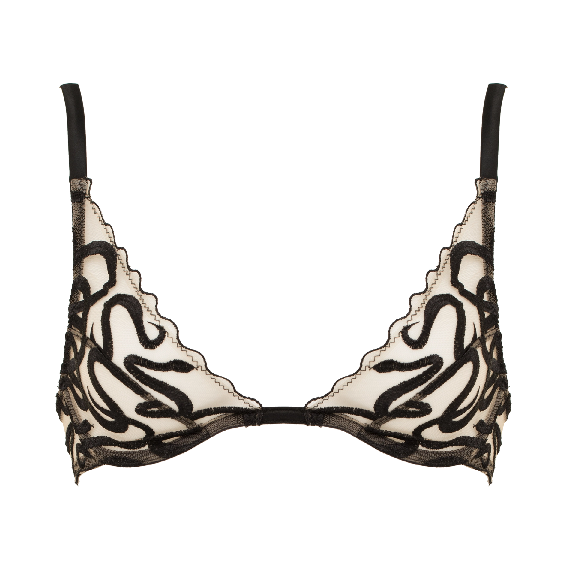 Naga Plunge Bra - Studio Pia Luxury Ethical Bra Naga Plunge Bra - Studio Pia Luxury Ethical Bra
