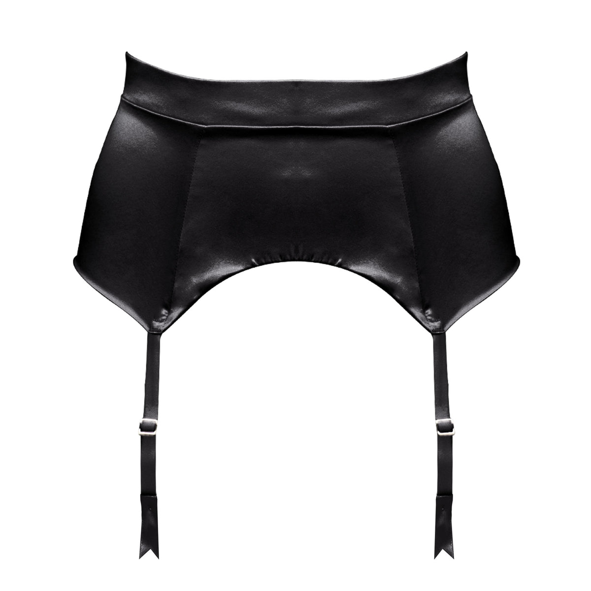 Madame X Black Suspender Belt - For Her from The Luxe Company UK