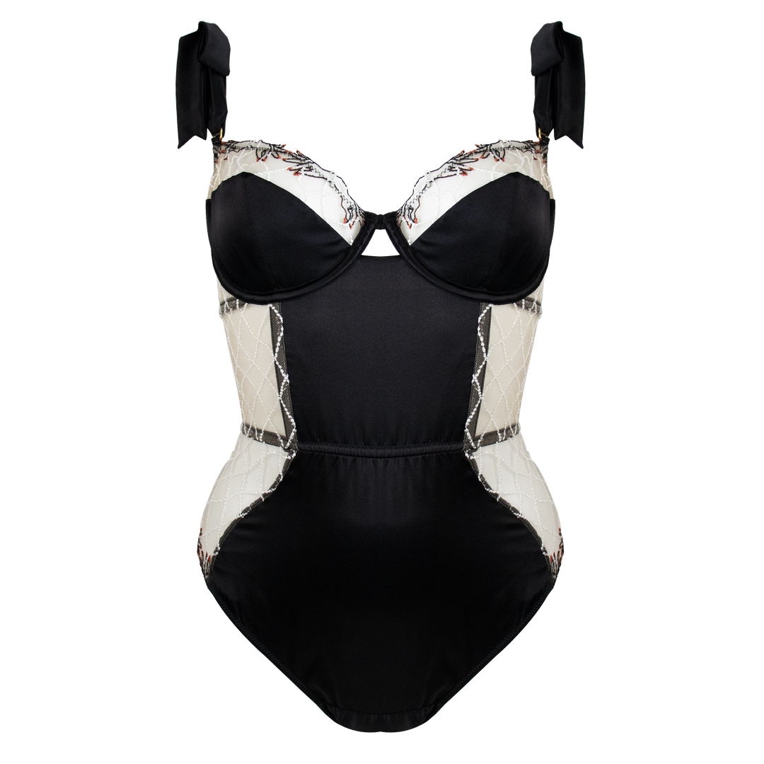 Fatima Balconette Cup Hourglass Bodysuit