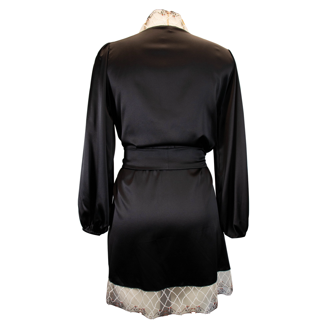 Fatima Balloon Sleeve Robe