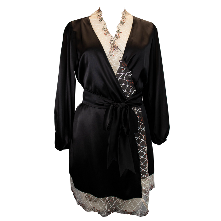 Fatima Balloon Sleeve Robe
