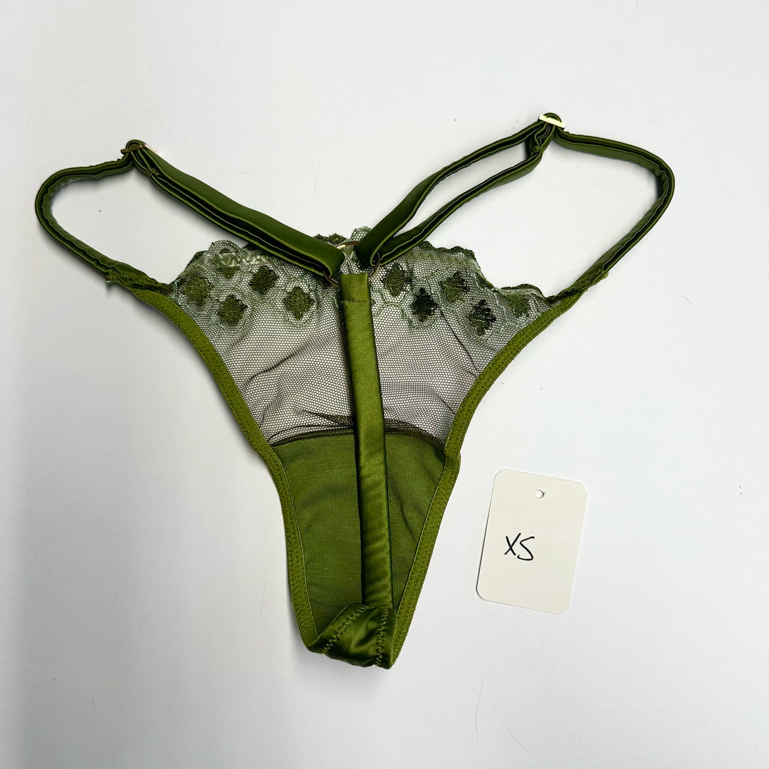 Mounia Strap Thong Sample - XS & S