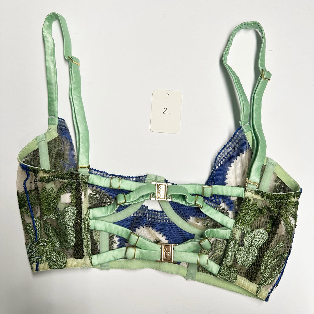 Farida Quarter Cup Longline Bra Sample - 2 & 3