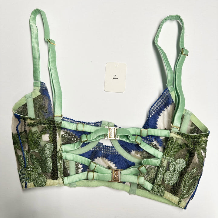 Farida Quarter Cup Longline Bra Sample - 2 & 3