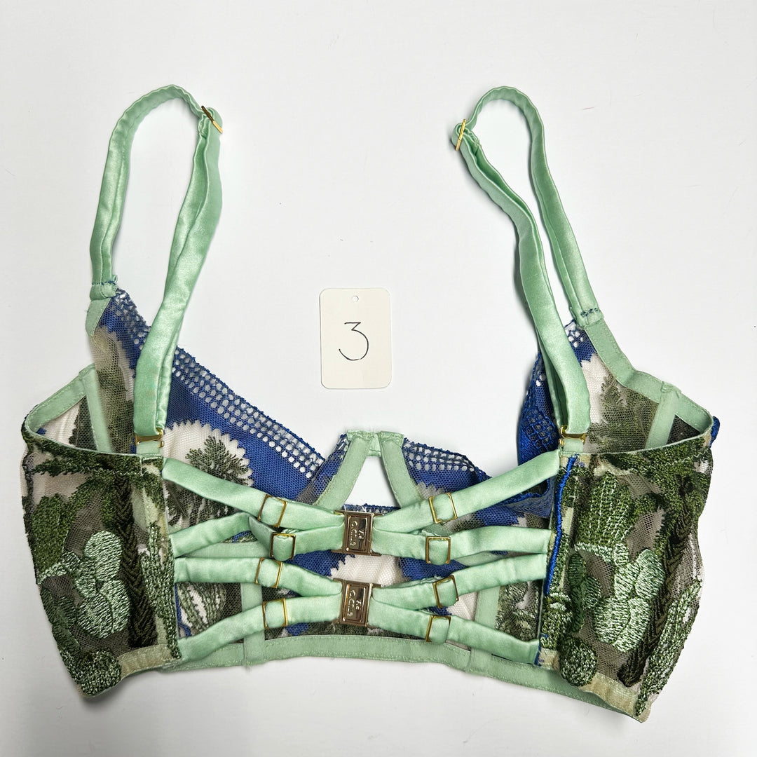 Farida Quarter Cup Longline Bra Sample - 2 & 3