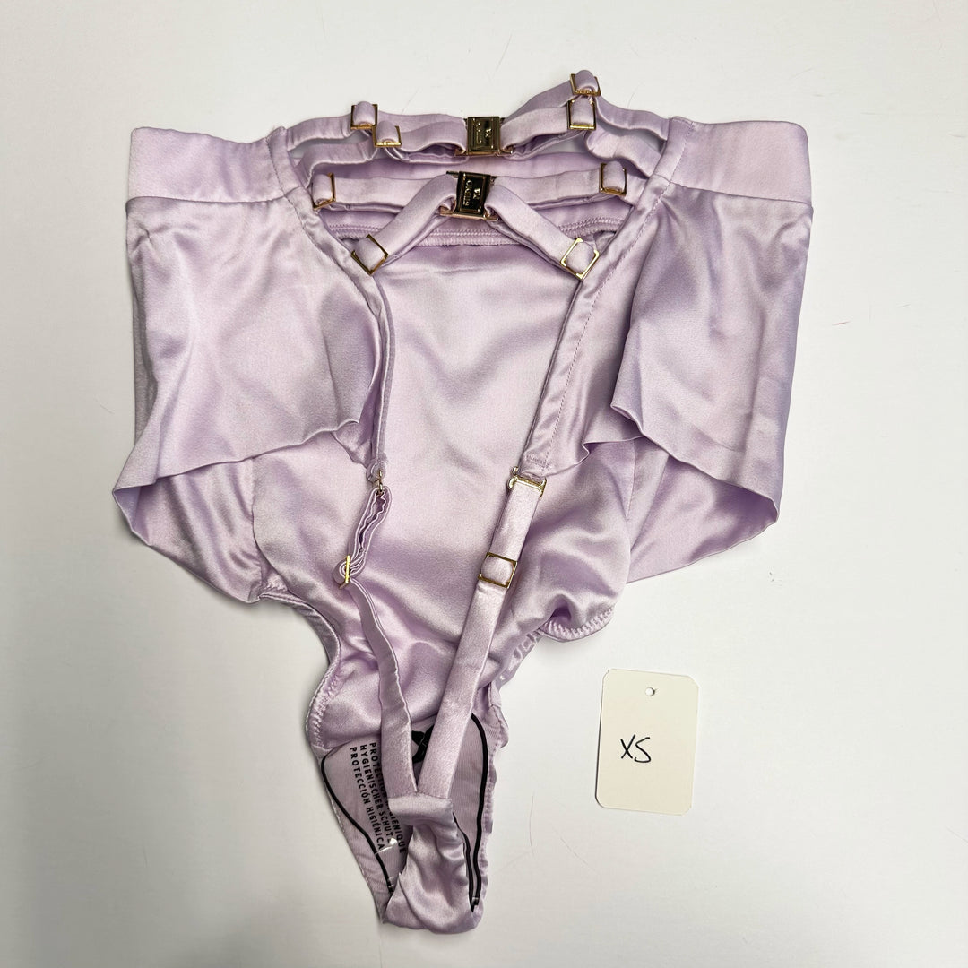 Petra Lilac Waist Thong Sample - XS & S