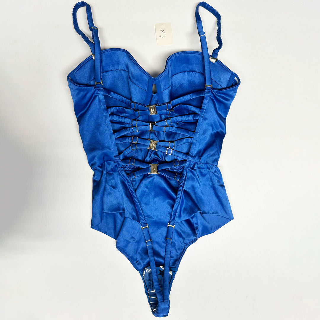 Petra Cobalt Bodysuit Sample - 2 & 3