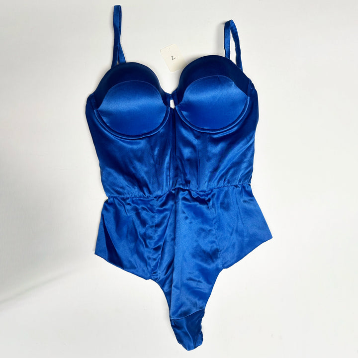 Petra Cobalt Bodysuit Sample - 2 & 3