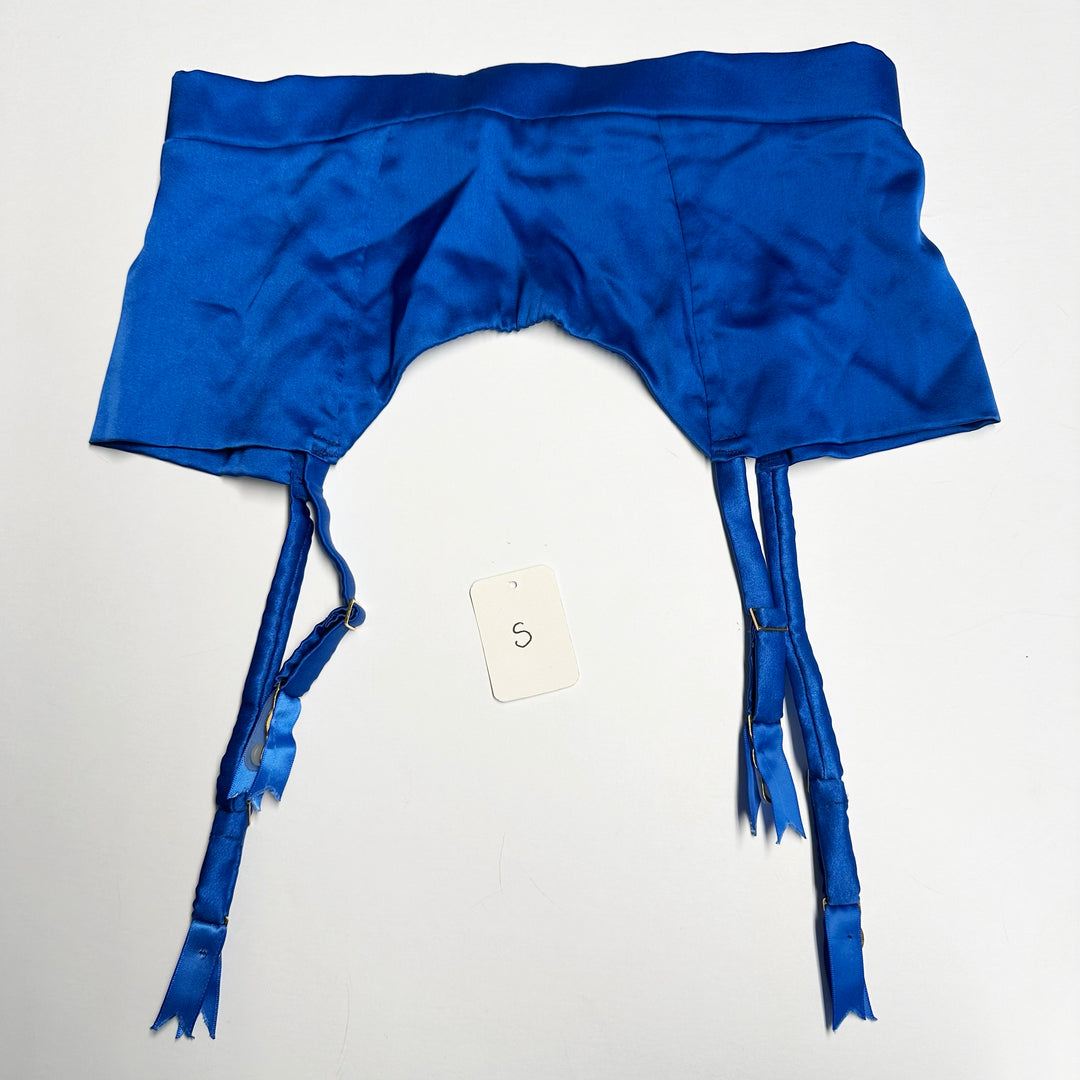 Petra Cobalt Longline Suspender Sample - XS & S