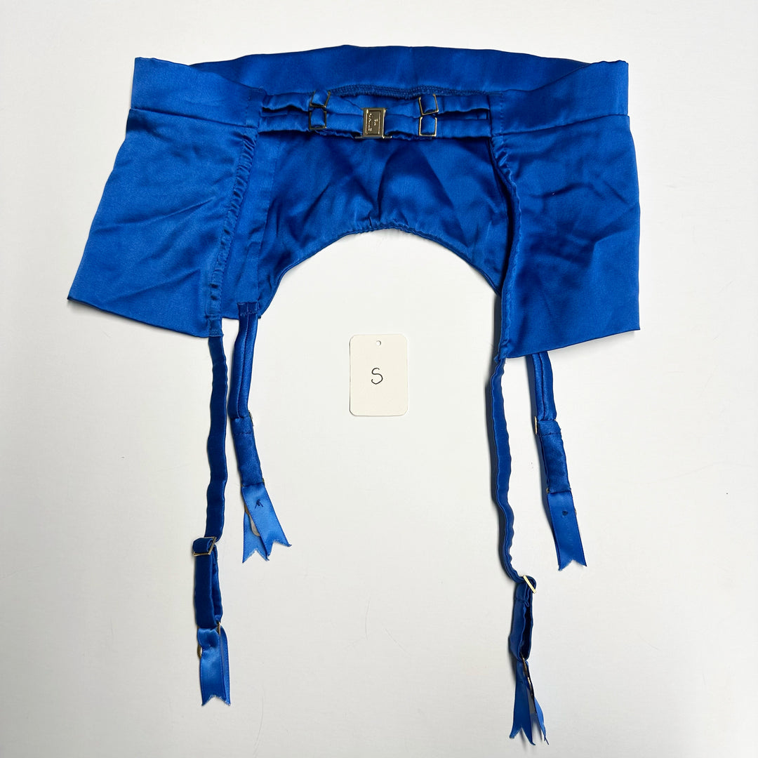 Petra Cobalt Longline Suspender Sample - XS & S