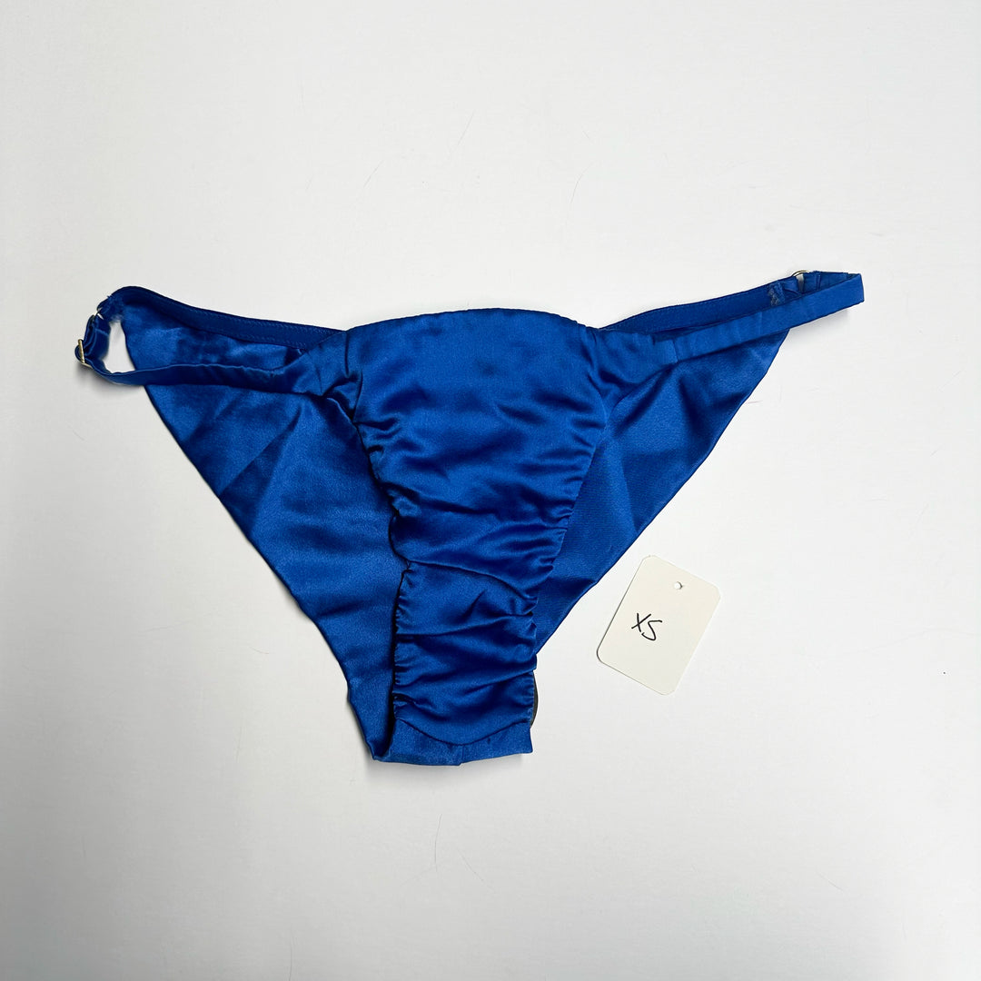 Petra Cobalt Strap Knicker Sample - XS & S