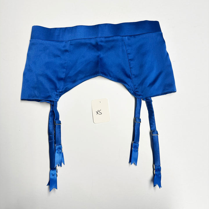 Petra Cobalt Longline Suspender Sample - XS & S