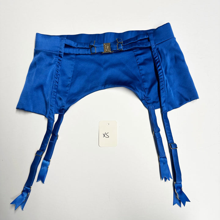 Petra Cobalt Longline Suspender Sample - XS & S