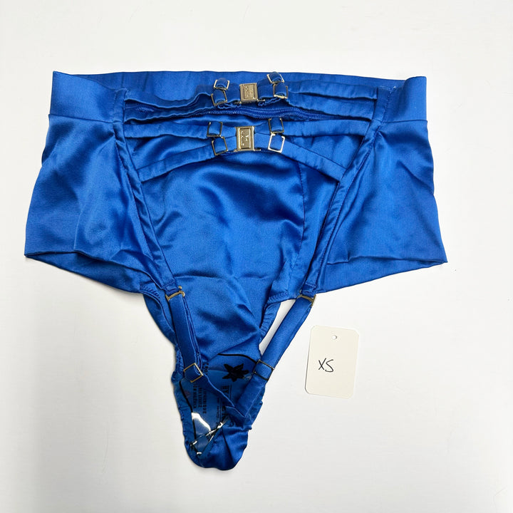 Petra Cobalt Waist Thong Sample - XS & S