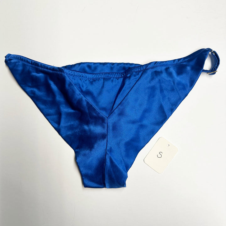 Petra Cobalt Strap Knicker Sample - XS & S