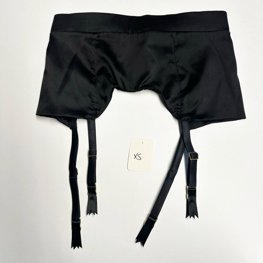 Petra Jet Longline Suspender Sample - XS & S