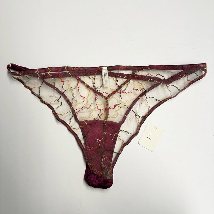 Clara Strap Knicker Sample - XS & L