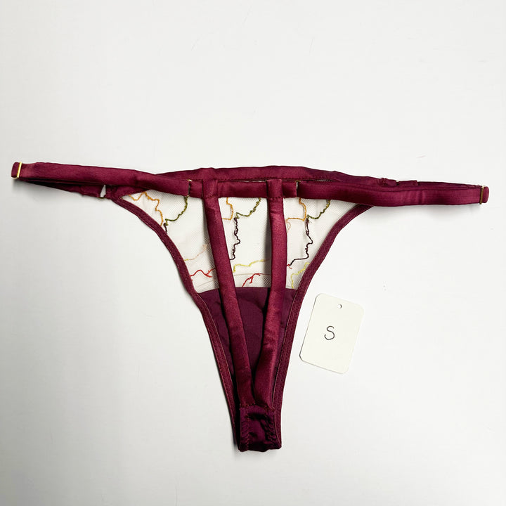 Clara Strap Thong Sample - S & L