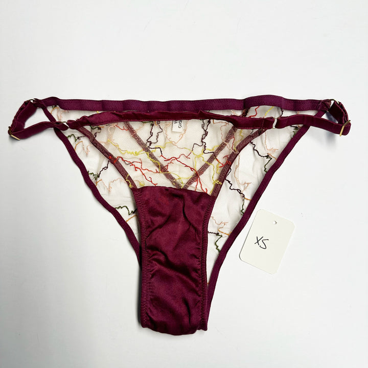 Clara Strap Knicker Sample - XS & L