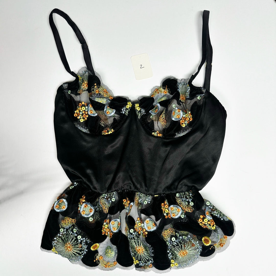 Zaida Basque Sample - 2 (No Suspender Straps)