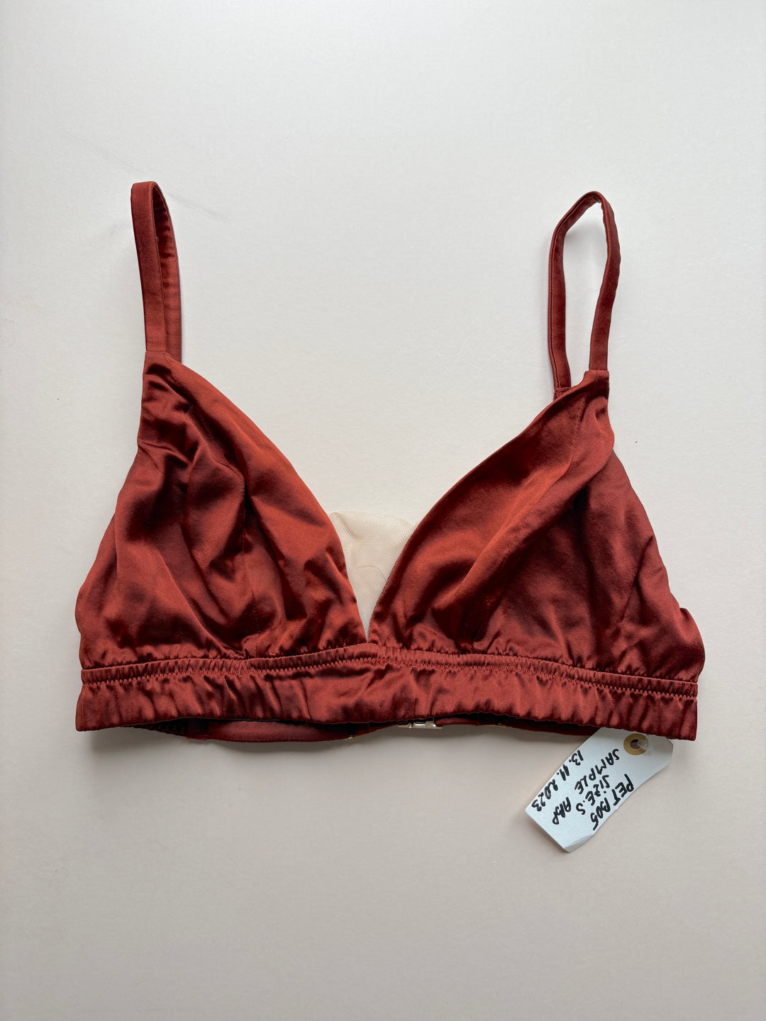 Petra Garnet Bralette sample - size S