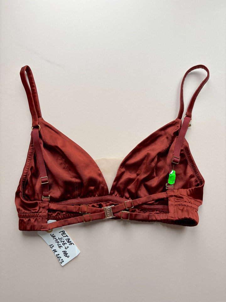 Petra Garnet Bralette sample - size S