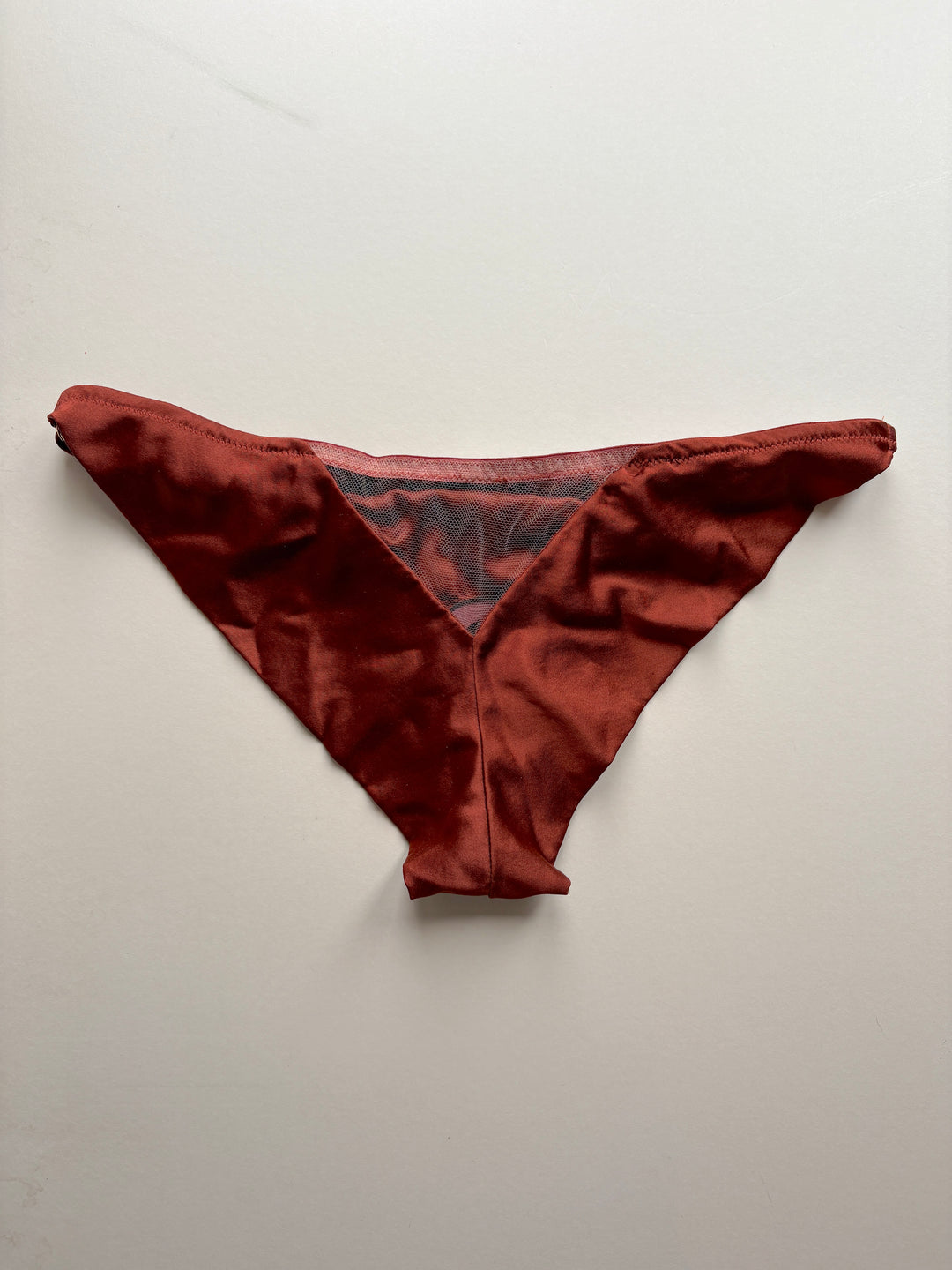 Petra Garnet Strap Knicker sample - size S