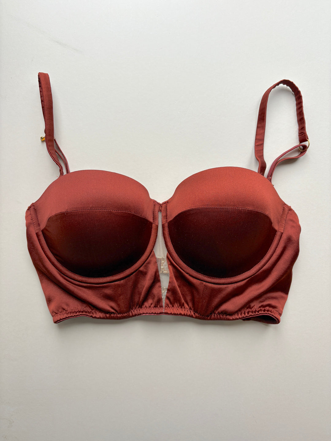 Petra Garnet Longline Bra sample - size 3