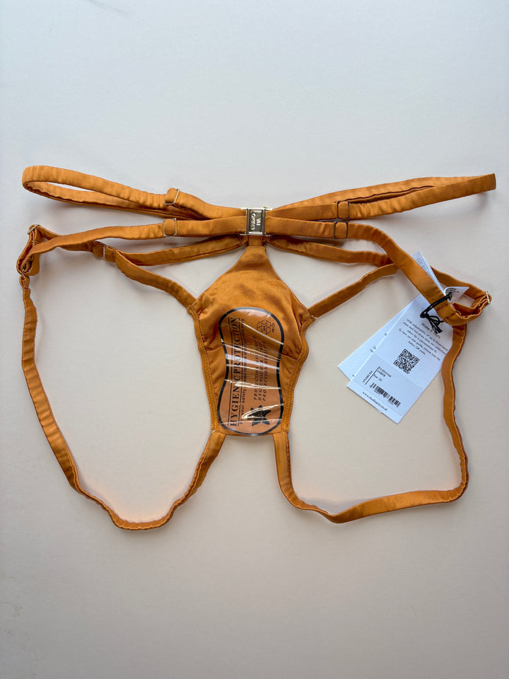 FAULTY Clea Amber Ouvert Knicker - size XS