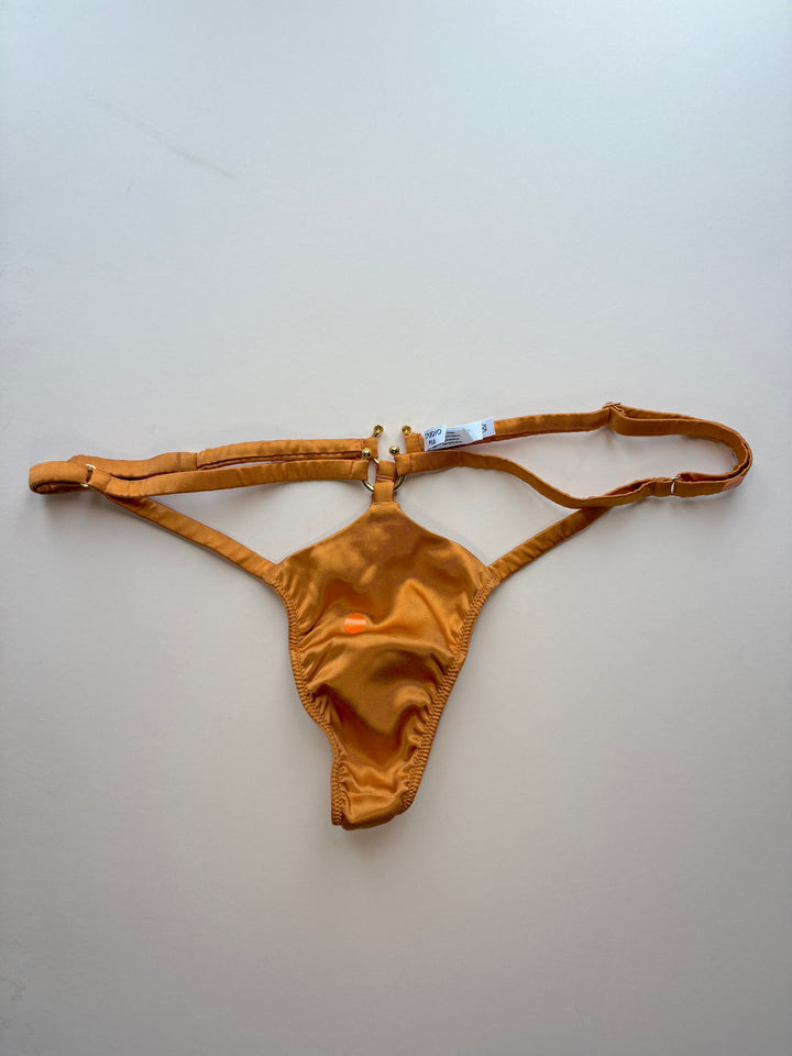 FAULTY Clea Amber Strap Thong - size L