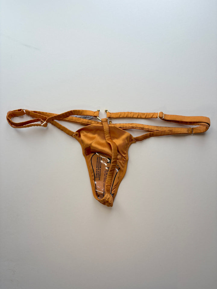 FAULTY Clea Amber Strap Thong - size L
