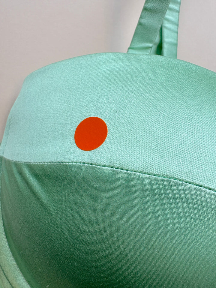 FAULTY Petra Sage Longline Bra - size 5