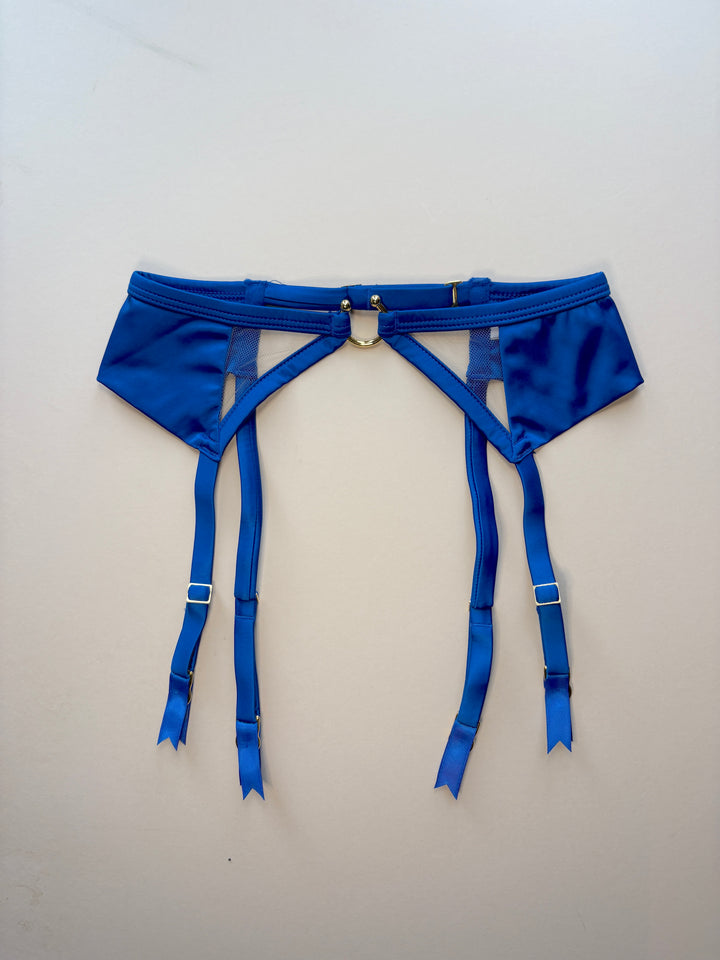 Clea Cobalt Suspender sample - size XS