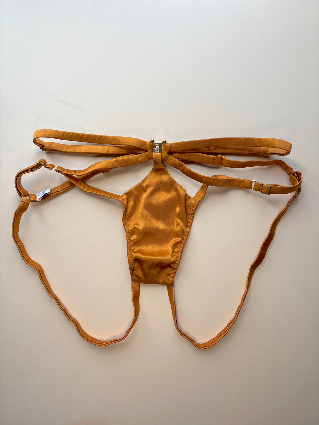 Clea Amber Ouvert Knicker sample - size S