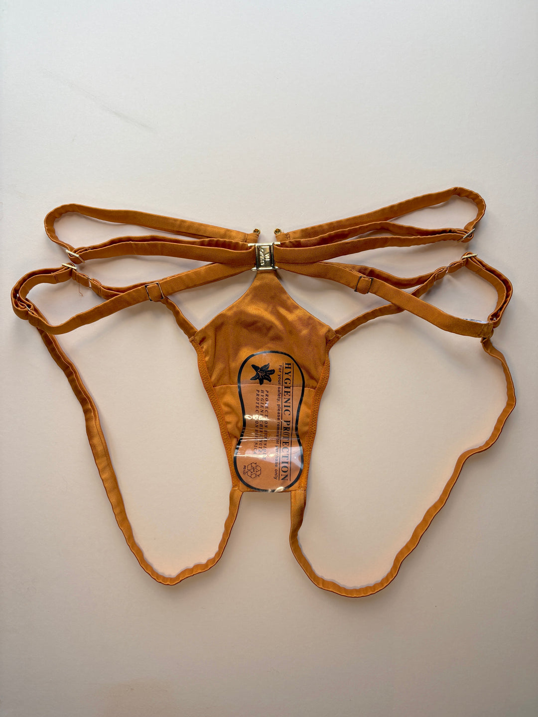 Clea Amber Ouvert Knicker sample - size S