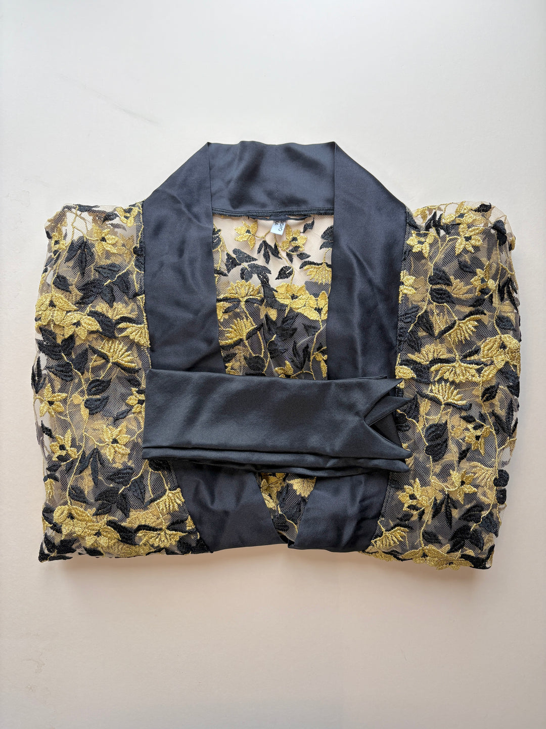 Soraya Jet Embroidery Robe sample - size OS