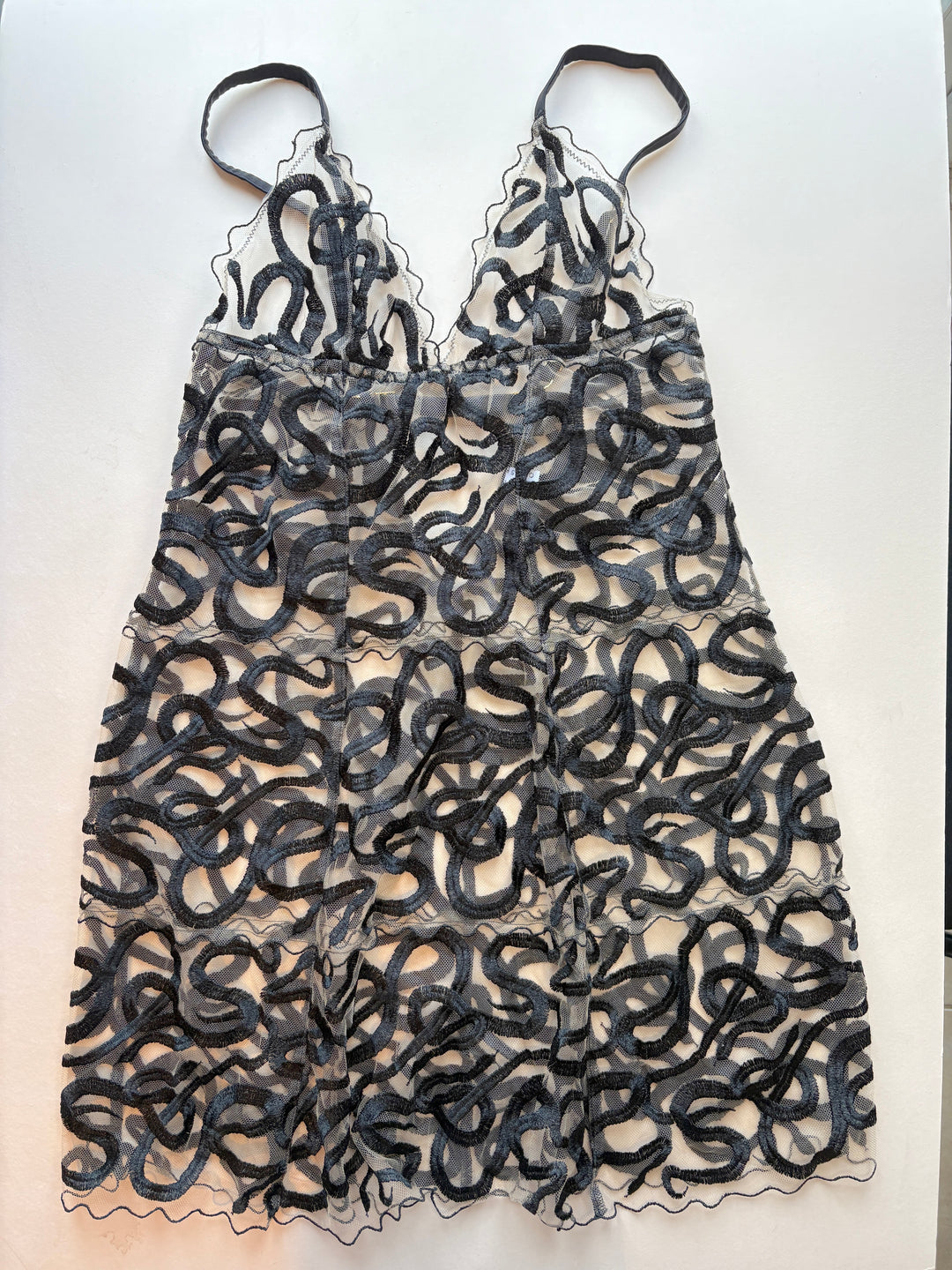 Naga Jet Slip Dress sample - size S/3