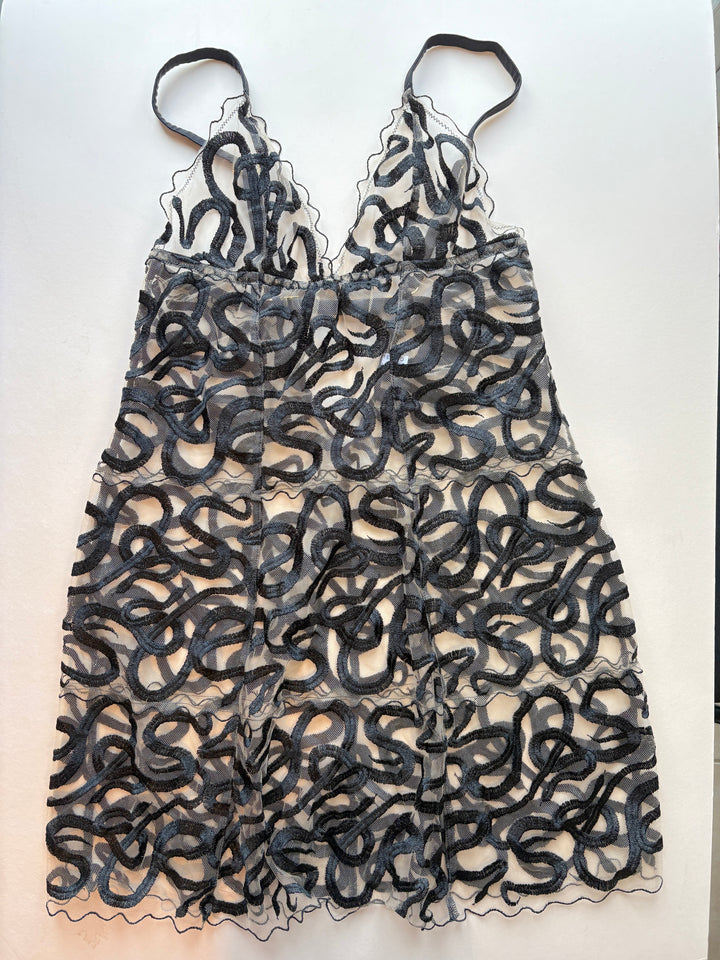 Naga Jet Slip Dress sample - size S/3