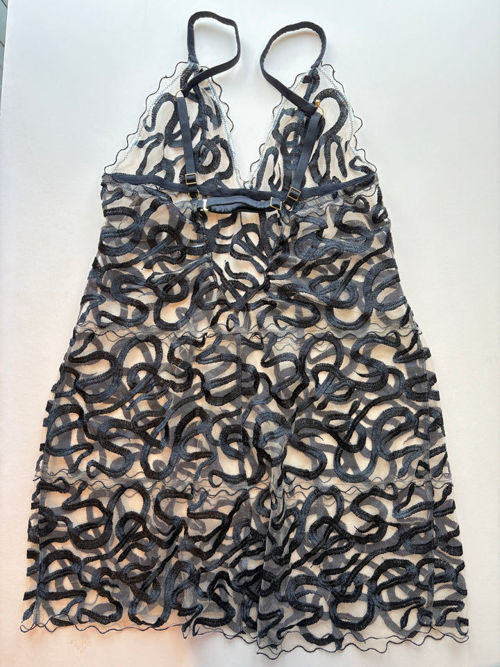 Naga Jet Slip Dress sample - size S/3