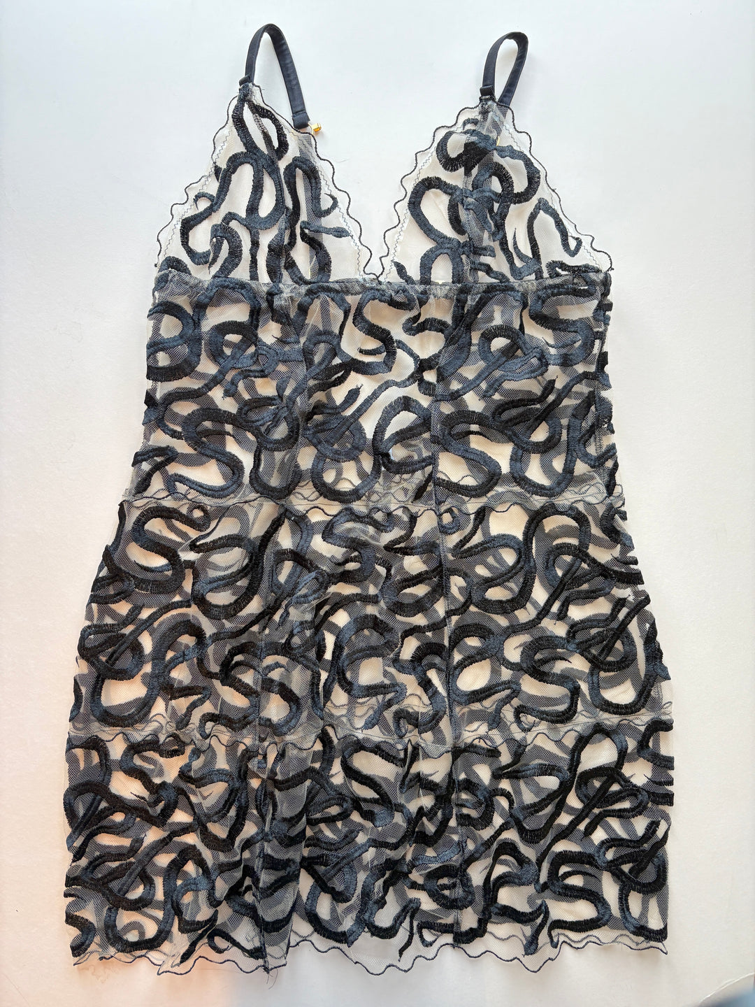 Naga Jet Slip Dress sample - size S/3