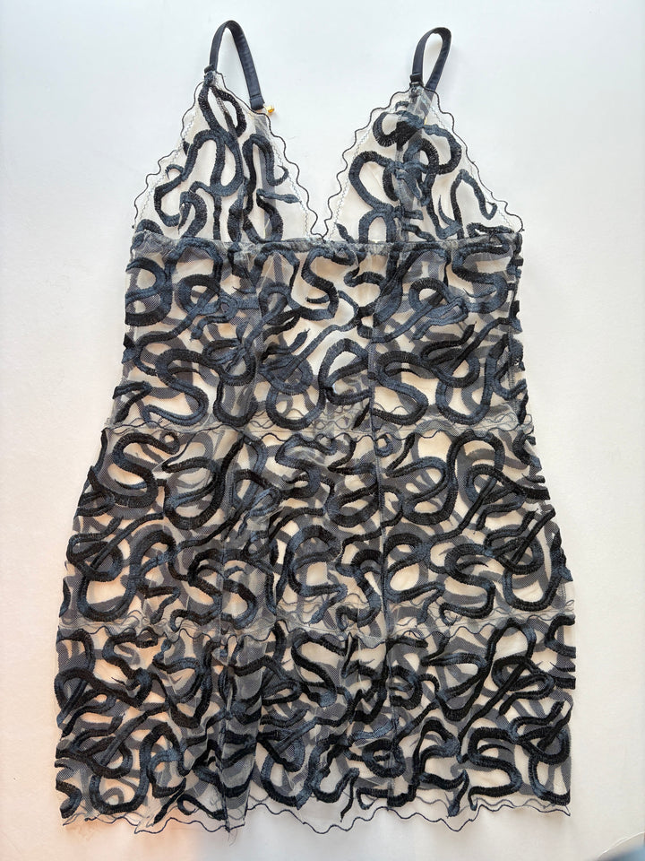 Naga Jet Slip Dress sample - size S/3