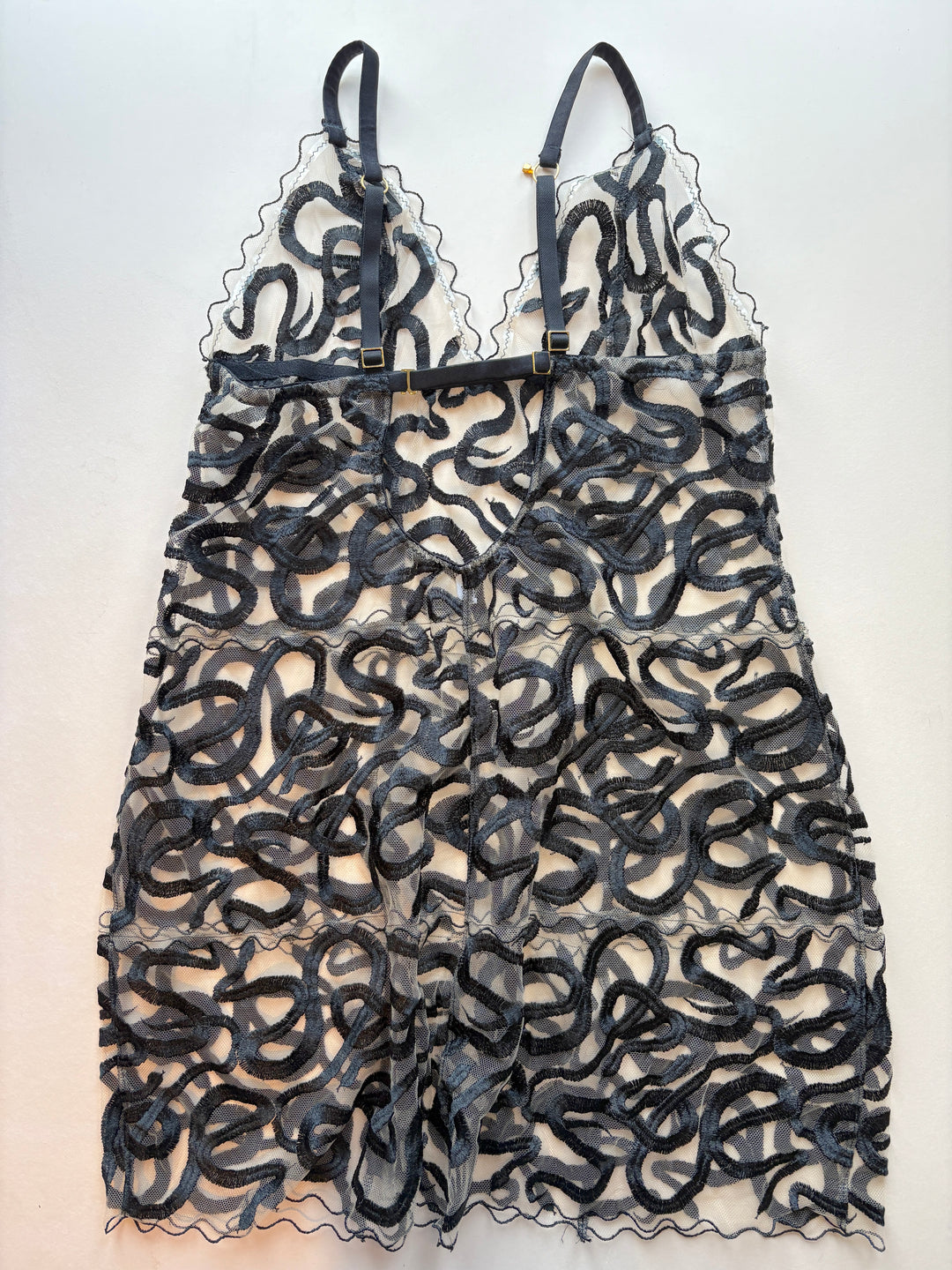 Naga Jet Slip Dress sample - size S/3