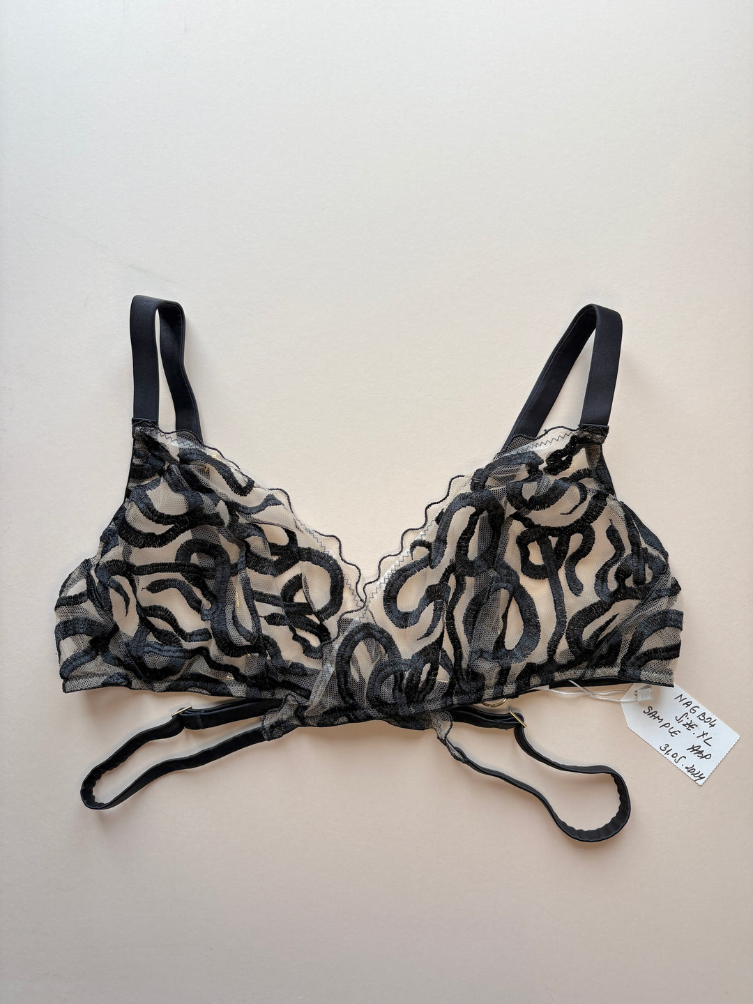 Naga Jet Bralette sample - size XL