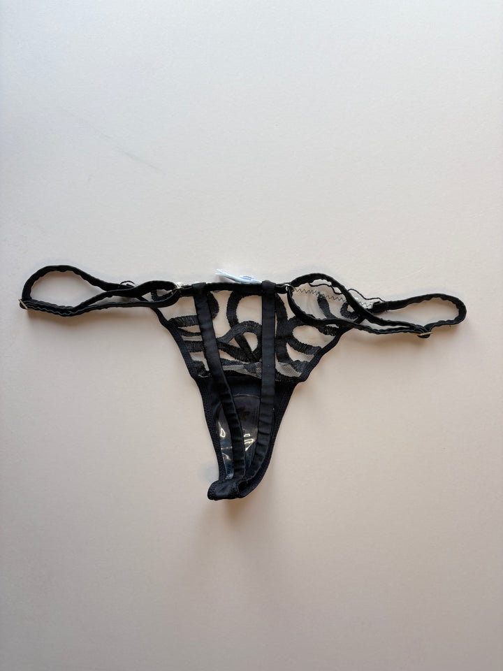 Naga Jet Strap Thong sample - size S
