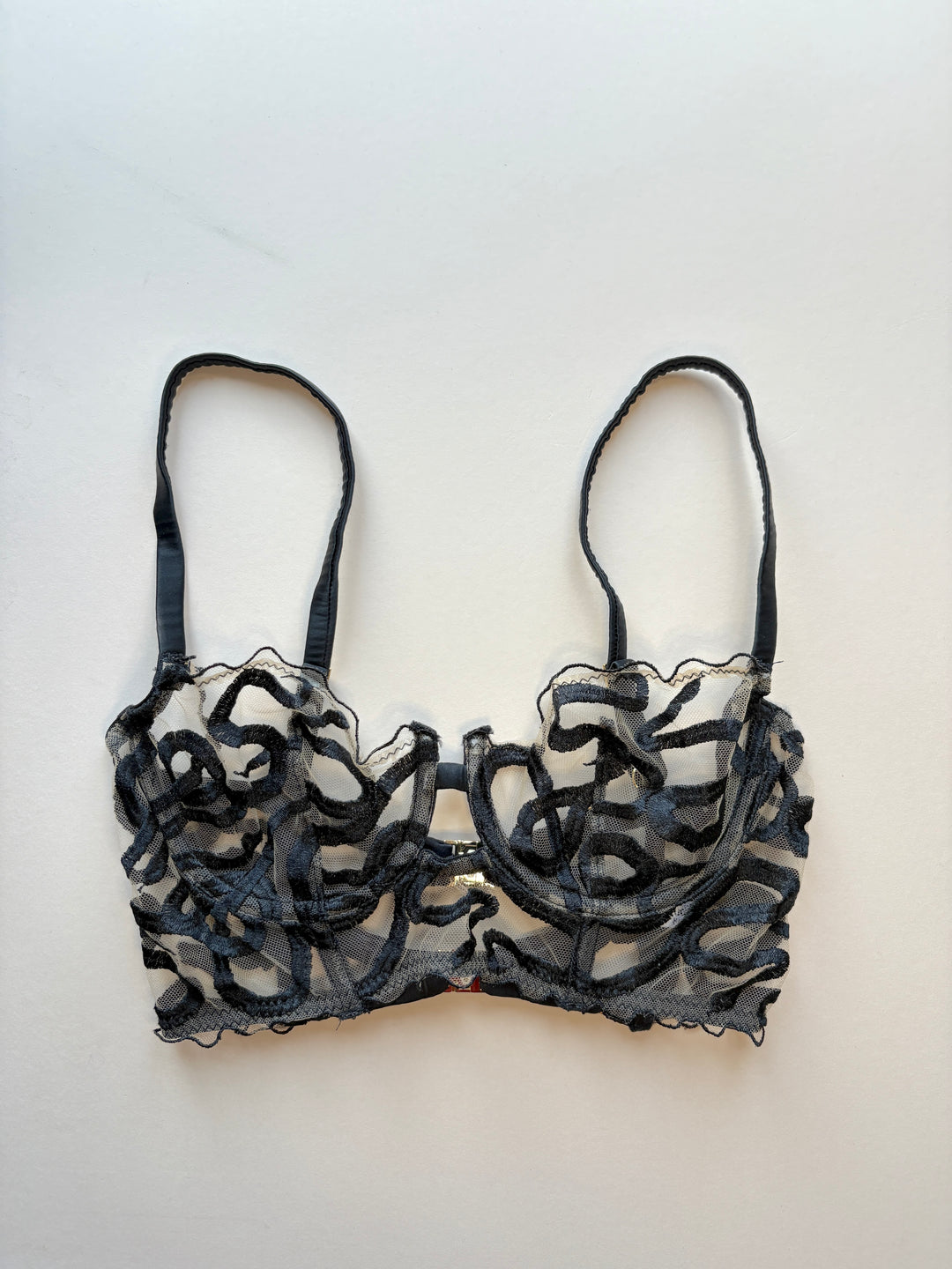 Naga Jet Longline Bra (old style) sample - size 2