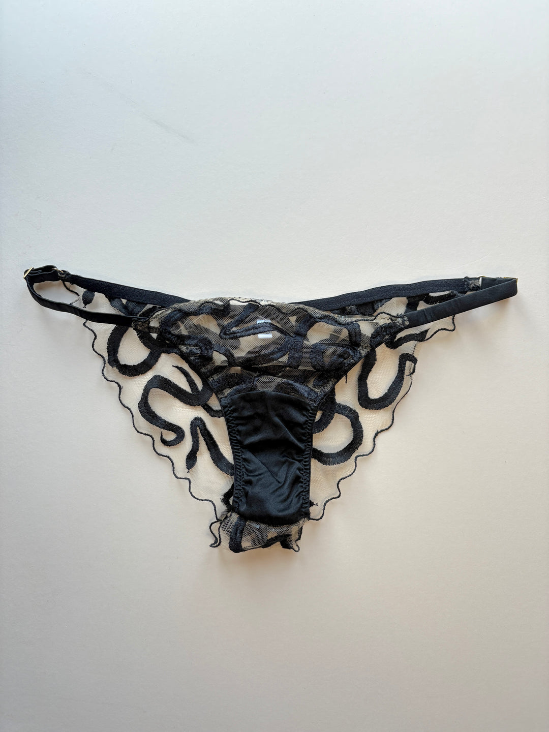 Naga Jet Strap Knicker sample - size S