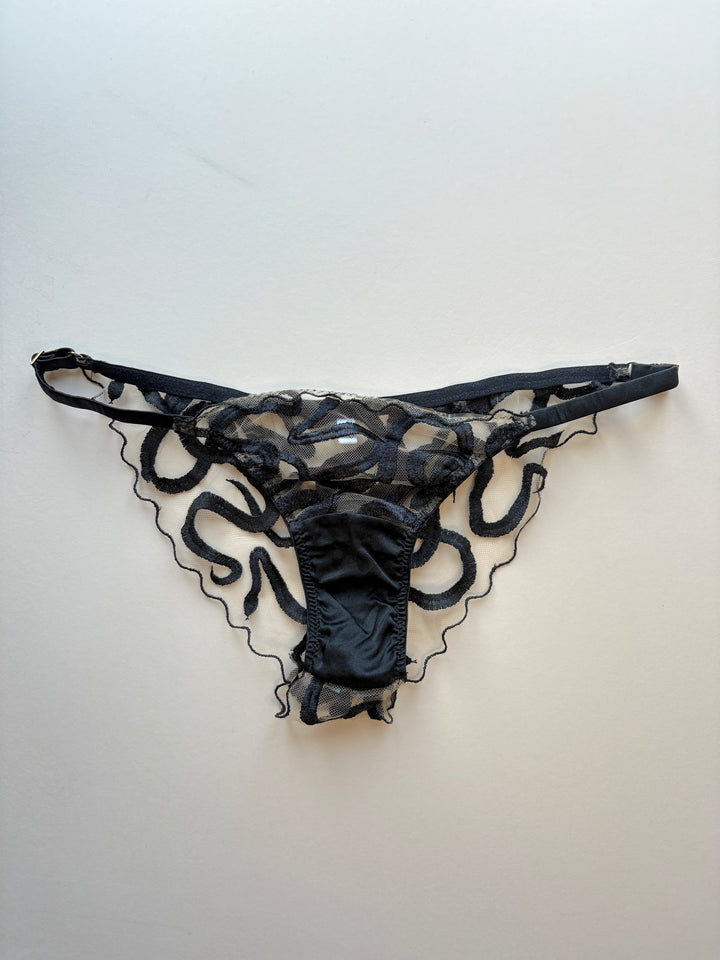 Naga Jet Strap Knicker sample - size S