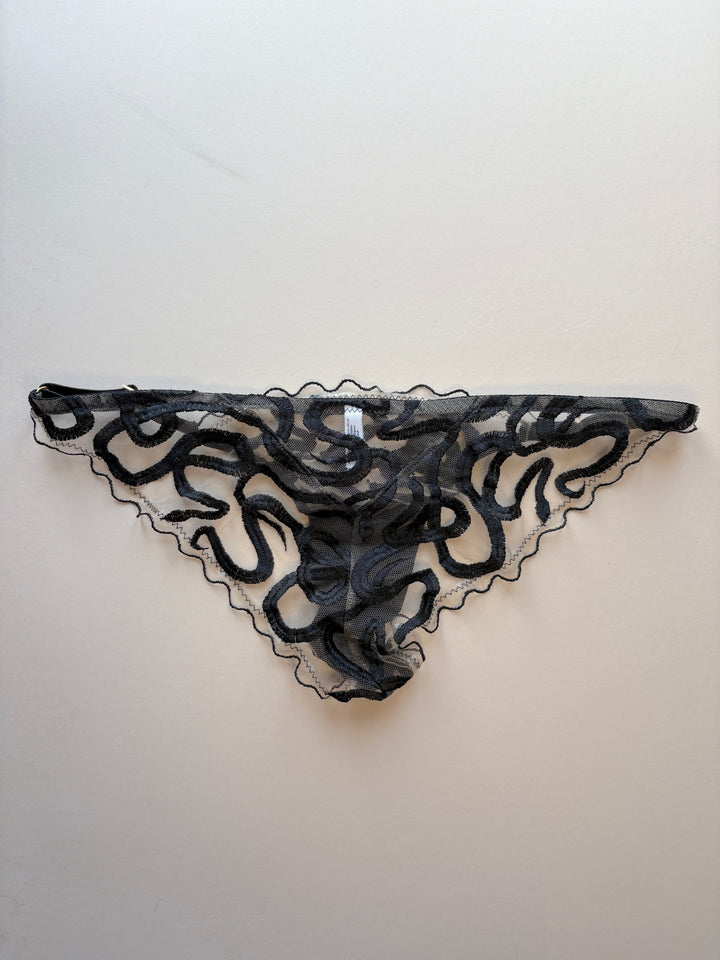 Naga Jet Strap Knicker sample - size M