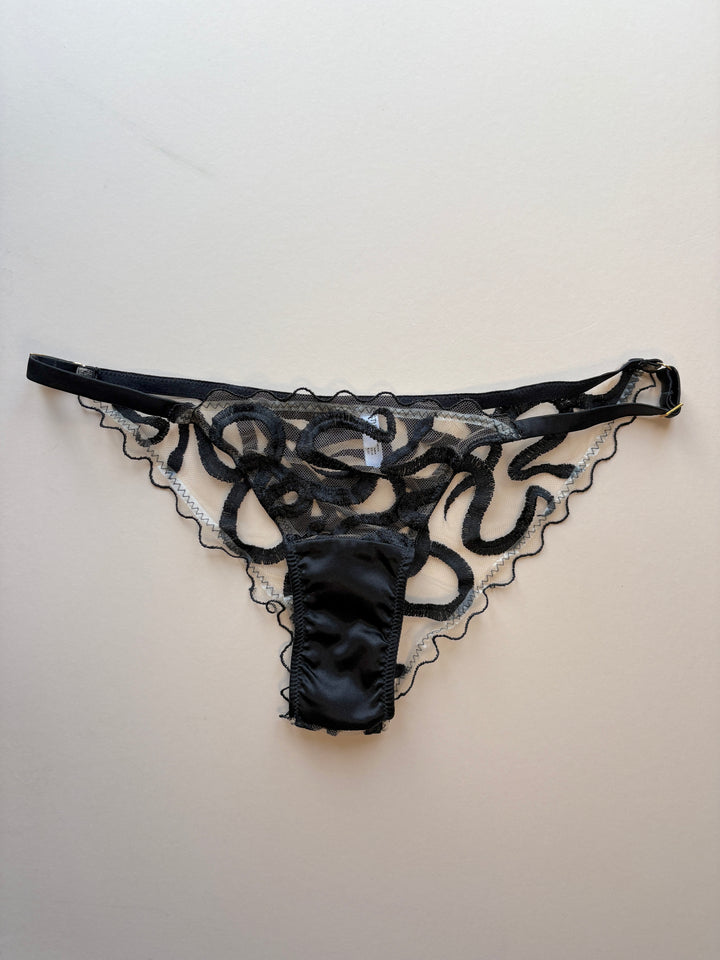 Naga Jet Strap Knicker sample - size S