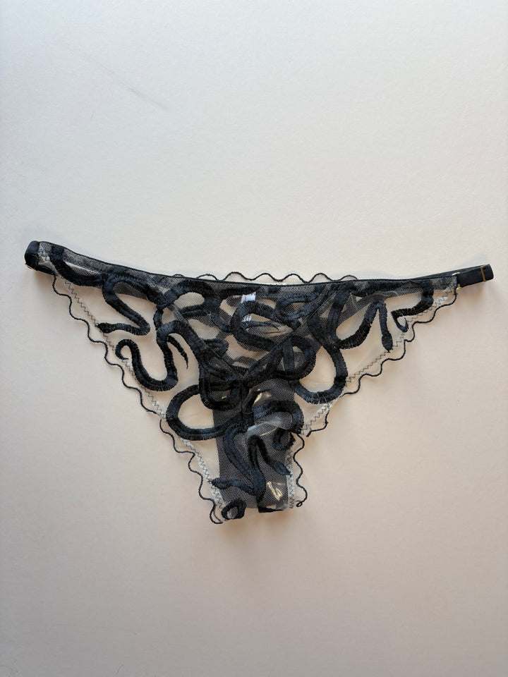 Naga Jet Strap Knicker sample - size S